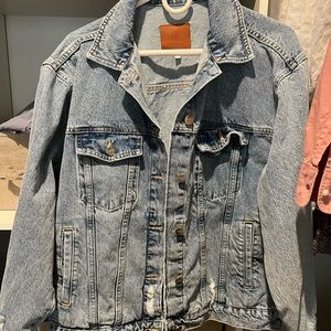 Anime bing jean jacket